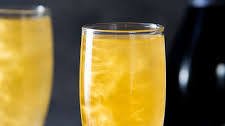 Gold Shimmery Champagne Cocktail