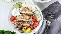 Greek Chicken Couscous Bowl