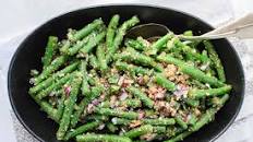 Green Bean Salad with Basil, Balsamic, and Parmesan