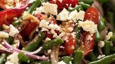 Green Bean Salad with Cherry Tomatoes and Feta