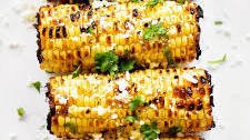 Grilled Corn with Cilantro-Lime Butter