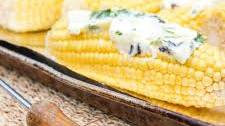 Grilled Corn with Garlic Herb Butter