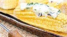 Grilled Corn with Garlic Herb Butter