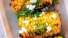 Grilled Corn with Herb Butter