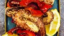 Grilled Octopus Skewers Recipe
