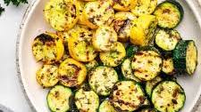 Grilled Zucchini and Squash