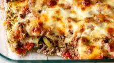 Ground Beef Zucchini Casserole