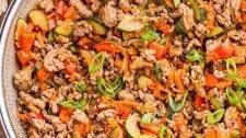Ground Turkey Stir Fry