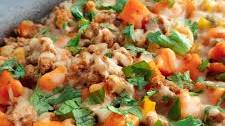 Ground Turkey Sweet Potato Skillet