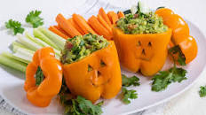 Guacamole Pumpkin Patch for Halloween Fun