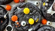 Halloween Black Cocoa Cookies