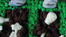 Halloween Brownie Graveyard