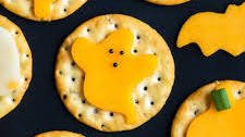 Halloween Cheese and Crackers