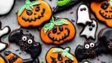 Halloween Chocolate Cookies