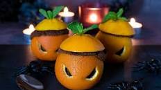 Halloween chocolate orange cupcakes
