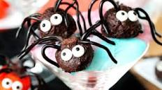 Halloween Chocolate Spider Truffles