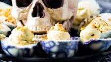 Halloween Deviled Eggs