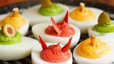 Halloween Deviled Eggs Recipe