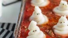 Halloween Dinner: Spooky Ghost Shepherd’s Pie