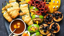 Halloween Food Ideas (Apple Monsters & More)