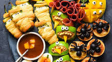 Halloween Food Ideas (Apple Monsters & More)