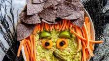 Halloween Guacamole Witch