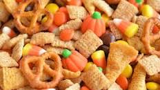 Halloween Harvest Hash Chex Mix