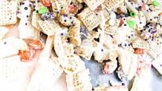 Halloween Monster Mash Munch White Chocolate Chex Mix