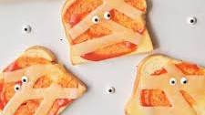 Halloween Mummy Toast
