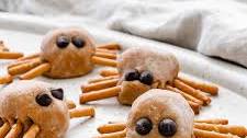 Halloween Peanut Butter Spiders