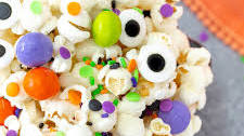 Halloween Popcorn Snack Mix