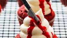 Halloween Red Velvet Cupcakes