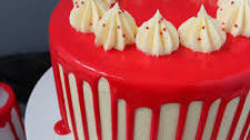 Halloween Red Velvet Drip Cake