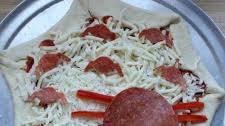 Halloween Spiderweb Pizza