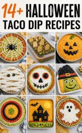 14+ Spooky Halloween Taco Dip Recipes halloween-taco-dip-ccccc-84380