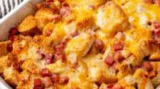 Ham and Cheese Strata