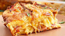 Ham and Cheese Strata Recipe