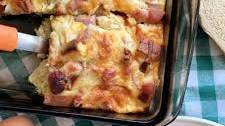 Ham Egg and Cheese Casserole