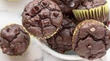 Healthy Chocolate Muffins (with butternut squash)