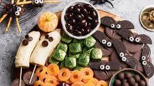 Healthy Halloween Dessert Platter