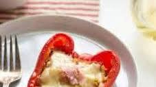 Healthy Stuffed Peppers With Ham And Cheese