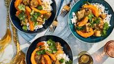 Hearty and Flavorful Pork and Kabocha Squash Curry