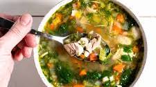 Hearty Turkey (or chicken) & Vegetable Soup