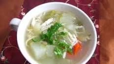 Hearty Winter Melon Chicken Soup
