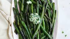 Herb and Garlic Butter Green Beans