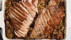 Herb-Roasted Turkey Breast and Stuffing