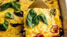 High Protein Egg Casserole with Cottage Cheese