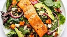 High-Protein Lunch Recipes + Superfood Salmon Salad