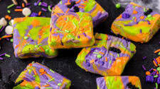 Hocus Pocus Fudge - Easy White Chocolate Fudge Recipe