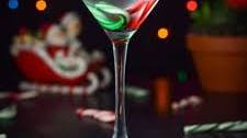 Holiday Chocolate Candy Cane Martini